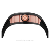 REGAN HARNEY RH22-11 HATAMOTO Black Automatic Rubber Strap